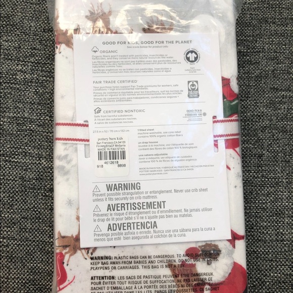 Pottery Barn Kids Other Pottery Barn Flannel Crib Sheet 2 Available 32per Or Best Offer
